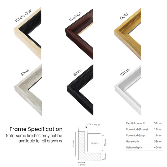 Large Calm Ocean Canvas Print