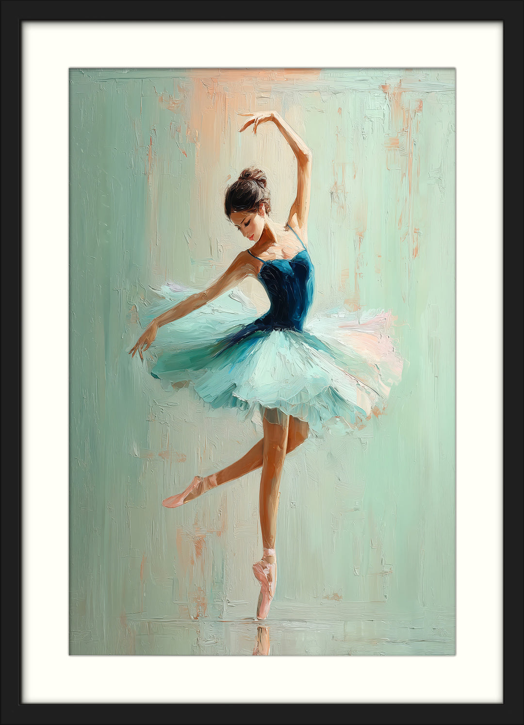 Ballerina Wall Art Prints Set of 2