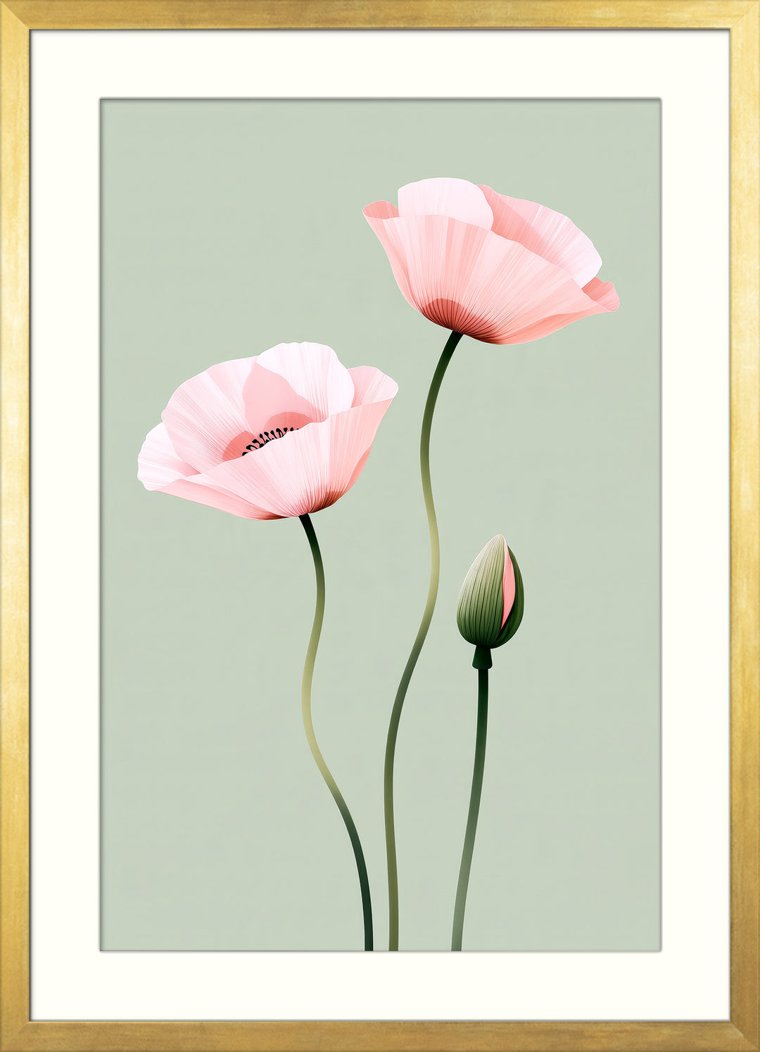 Pink Poppy Art Print
