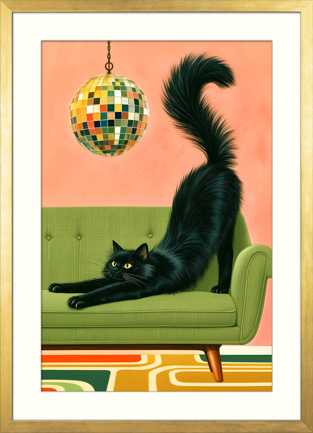 Retro Disco Wall Art