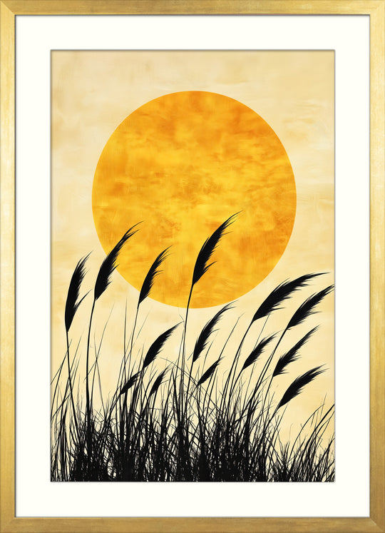 Golden Sun Art Print