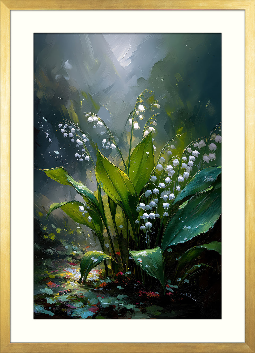 Lily of the Valley Wall Art Print