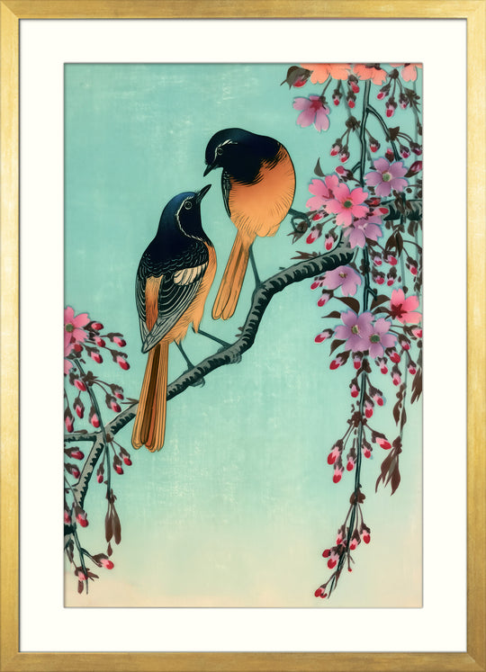 Japanese Bird Wall Art