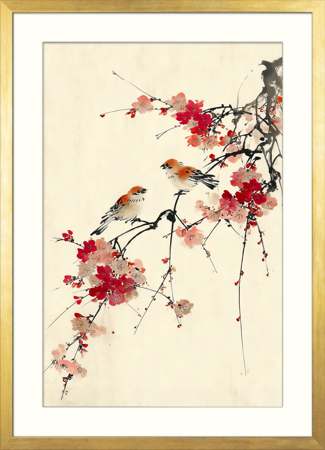 Bird Blossom Art Print