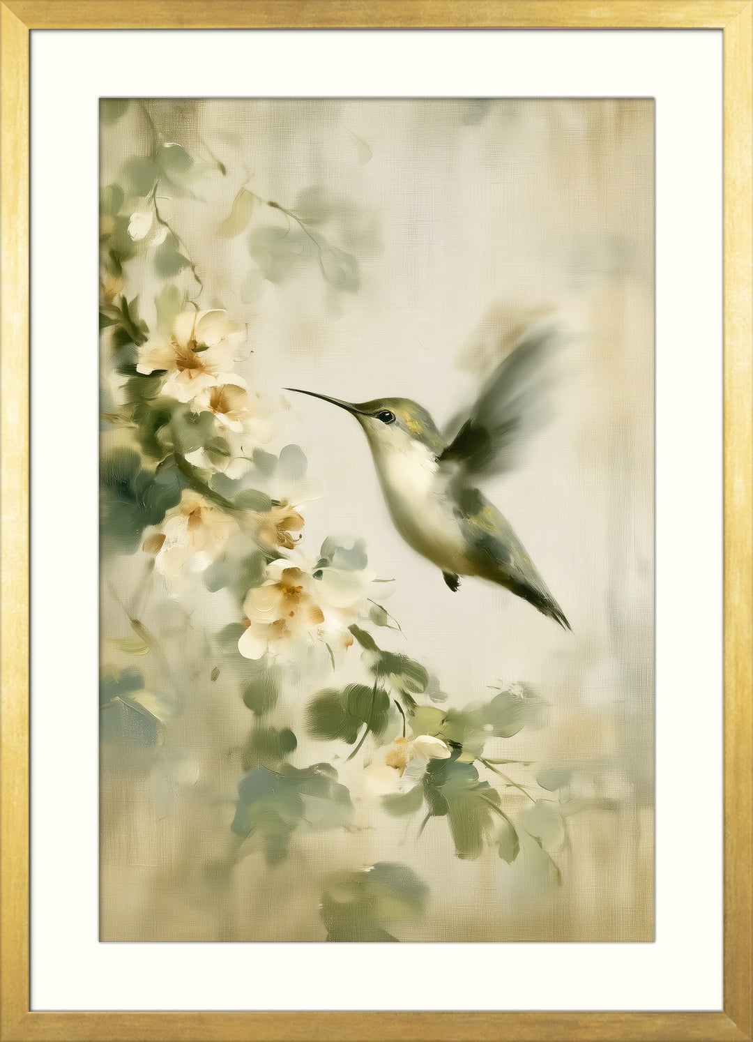 Cream Flower Wall Art