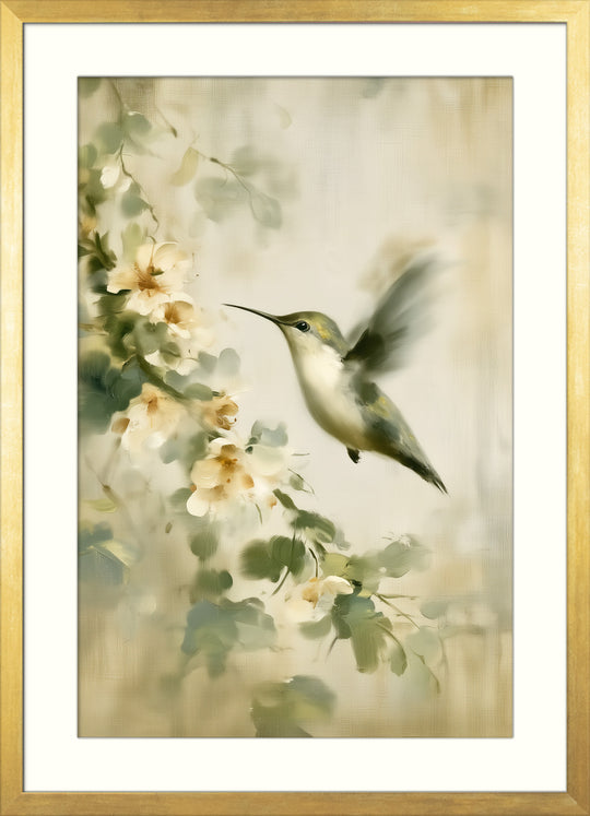 Cream Flower Wall Art