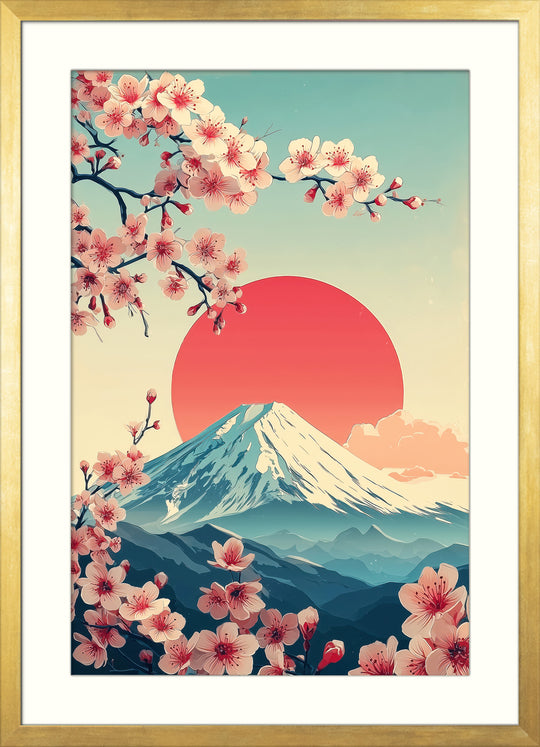 Mount Fuji Art Print