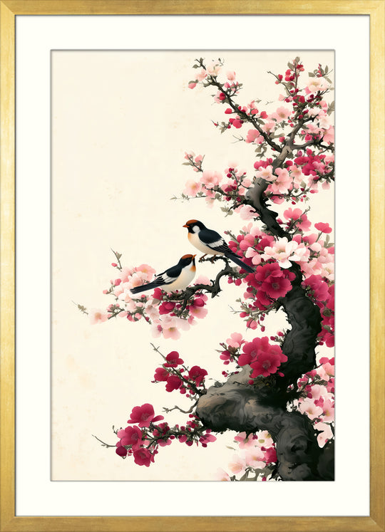 Japanese Floral Wall Art