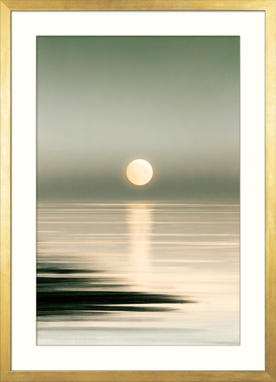 Moonlit Ocean Art Print