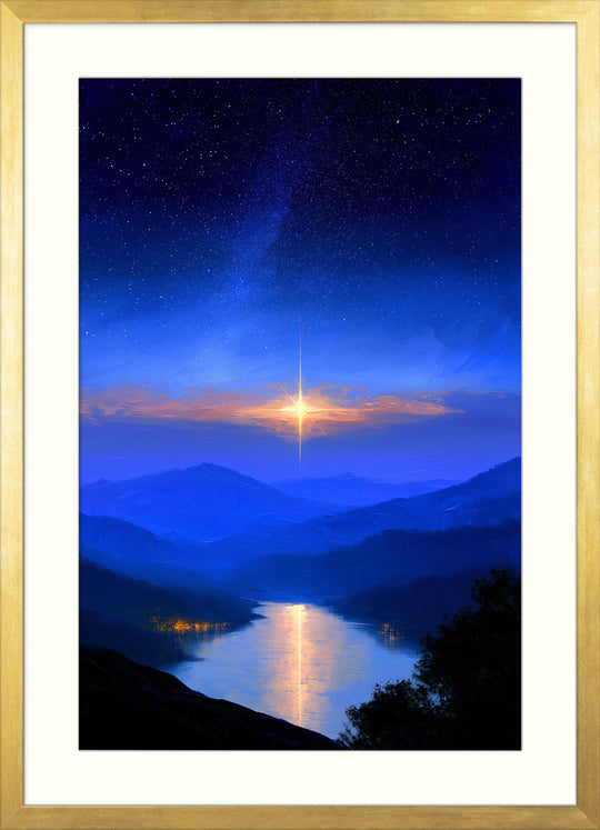 Starry Night Wall Art Print