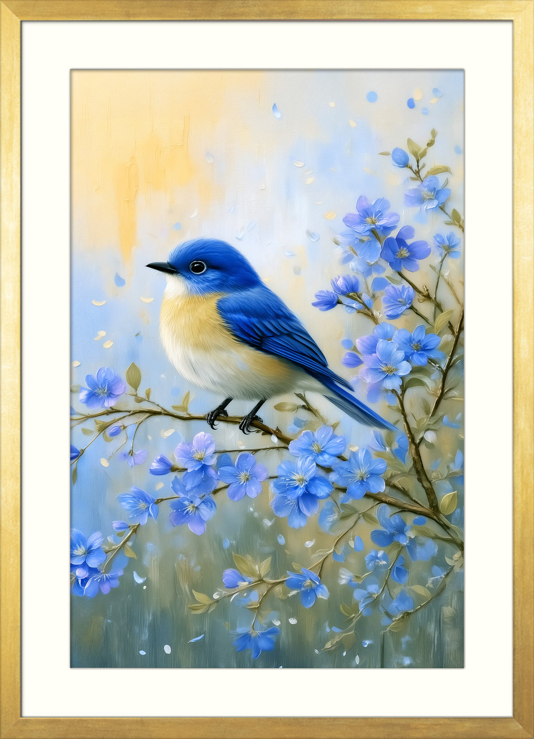 Blue Bird Art Print