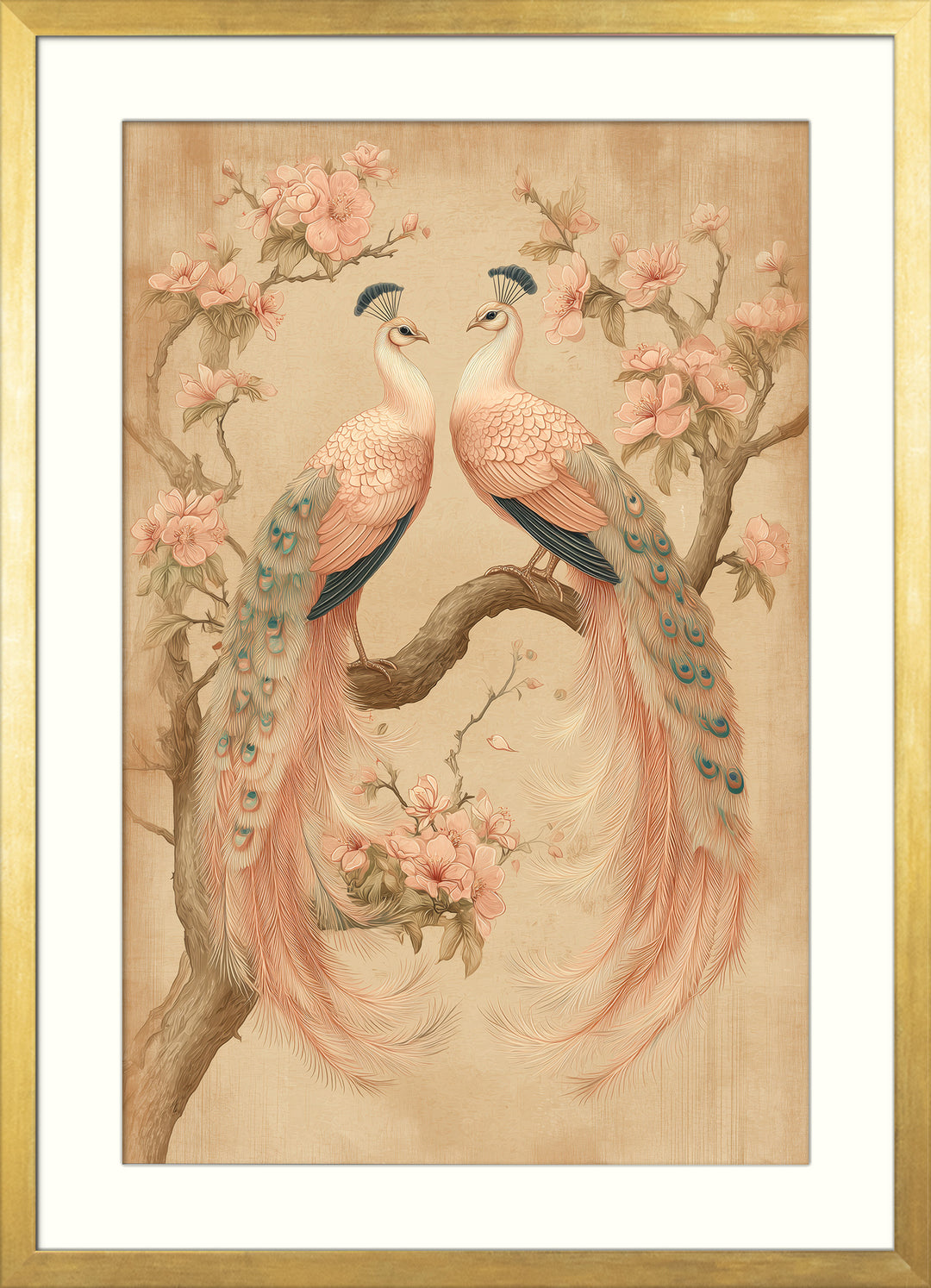 Peacock Bird Wall Art Print