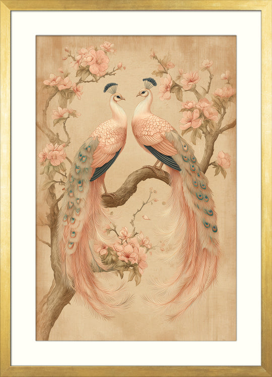 Peacock Bird Wall Art Print