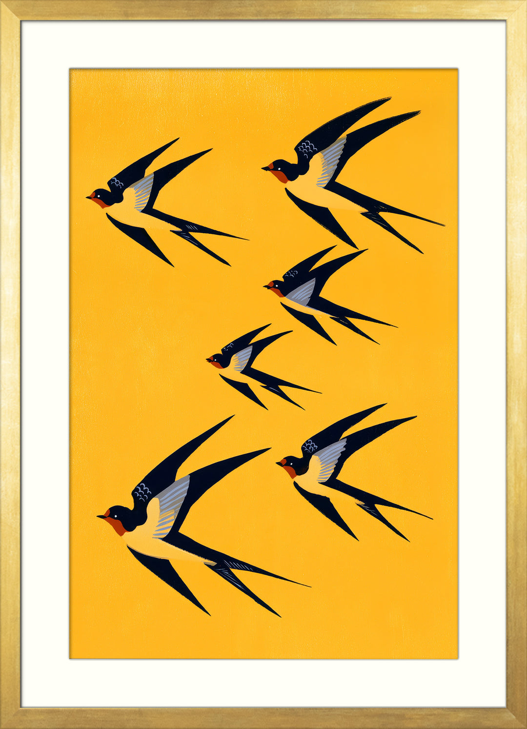Swallow Bird Art Print