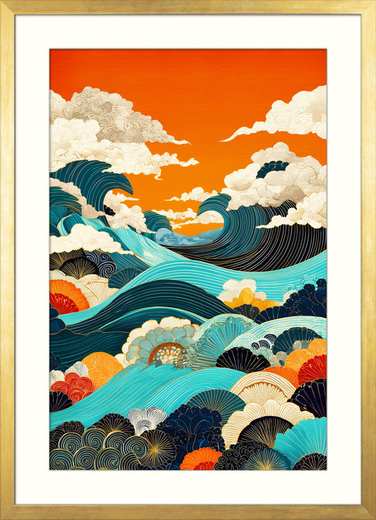 Japanese Wave Art Print