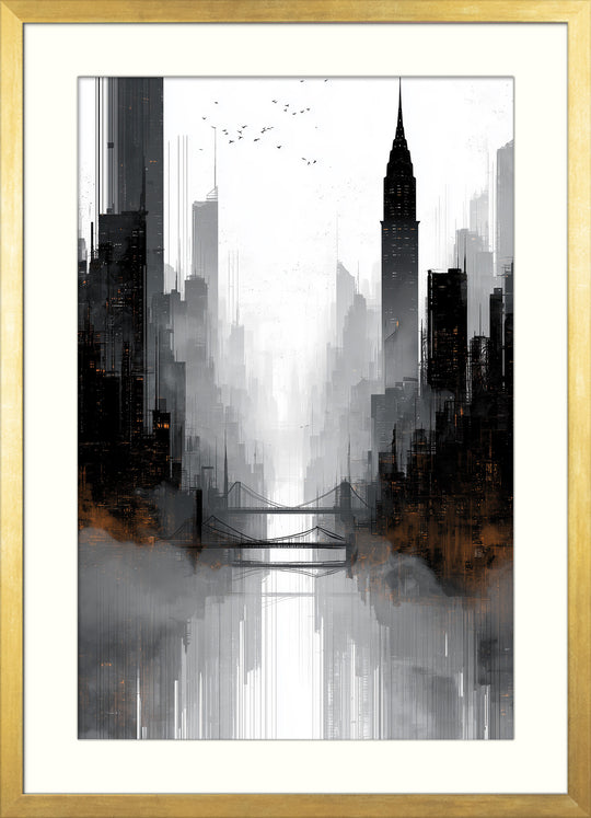 New York Skyline Art Print