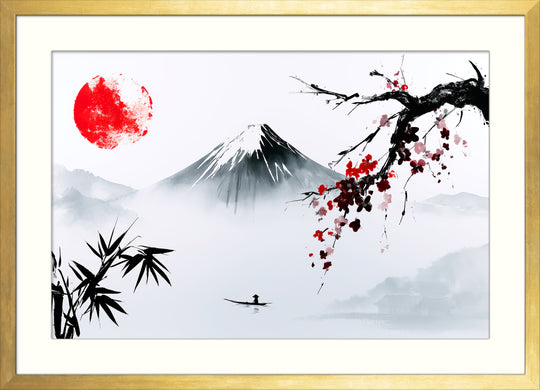 Mount Fuji Wall Art Print