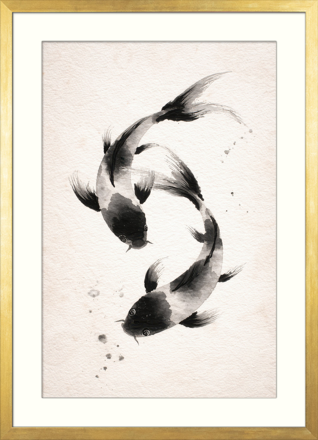 Koi Fish Wall Art Print