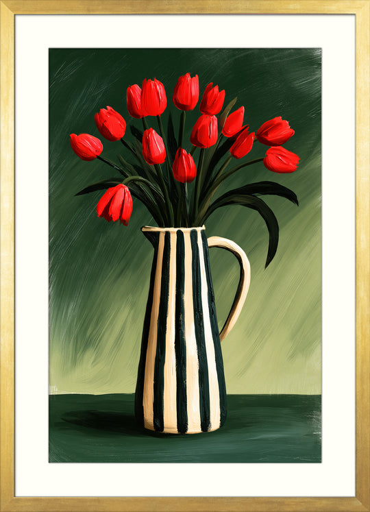 Red Tulips Art Print