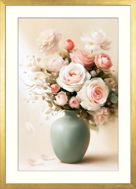 Pink Rose Art Print