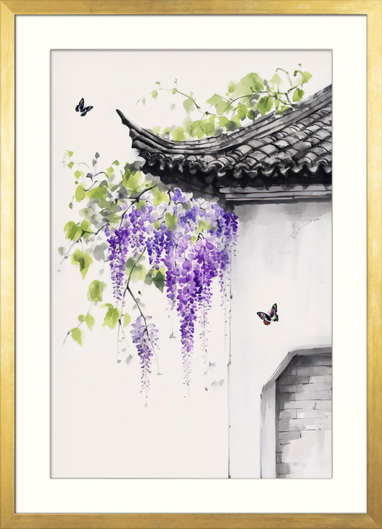 Wisteria Wall Art Print