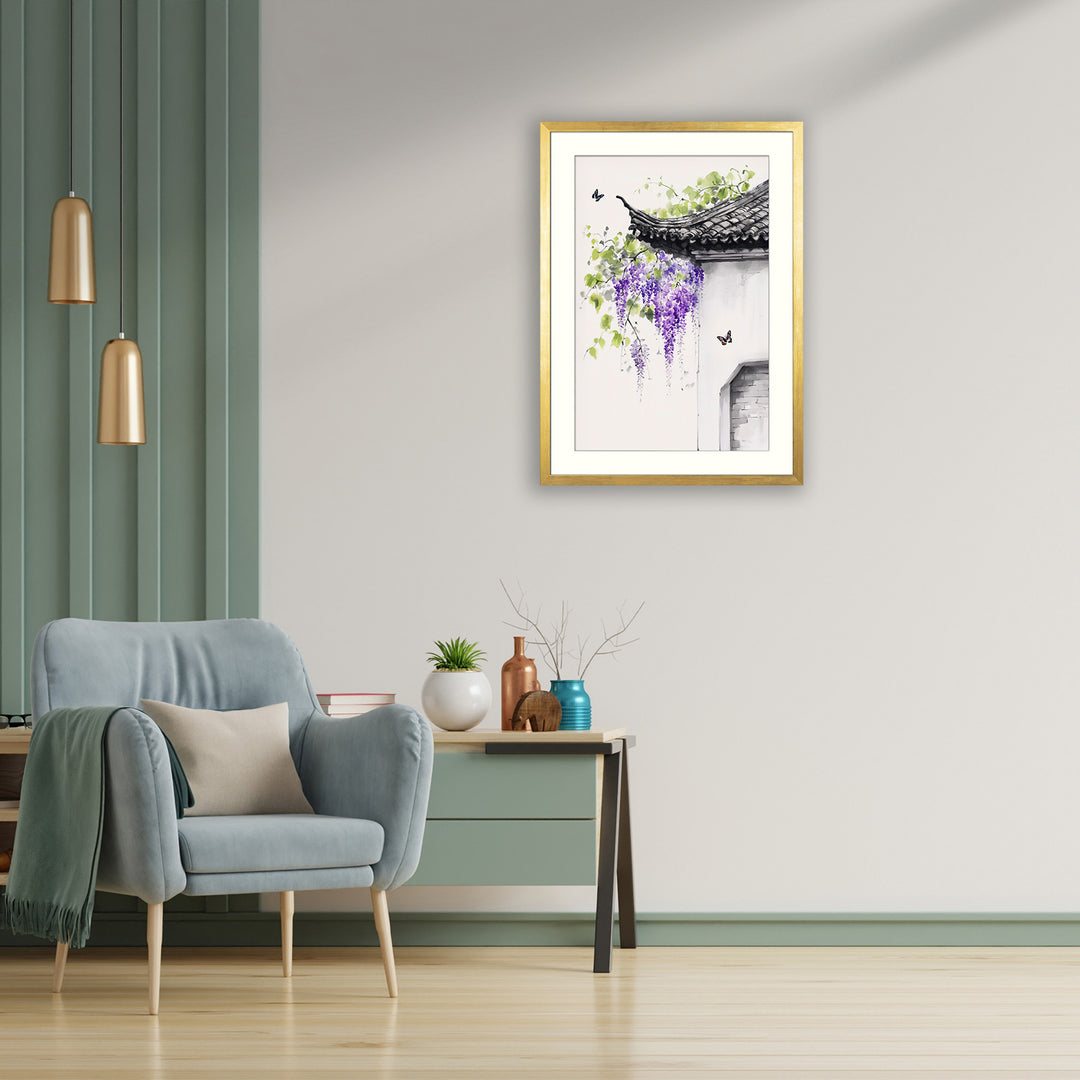 Wisteria Wall Art Print
