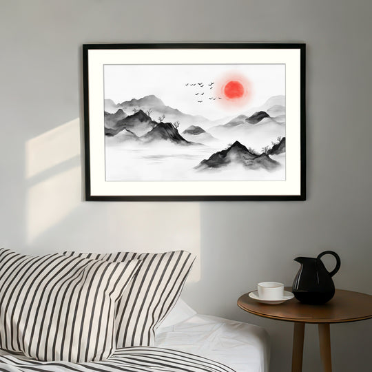 Sunrise Mountain Landscape