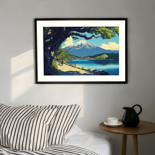 Japanese Landscape Wall Art Print