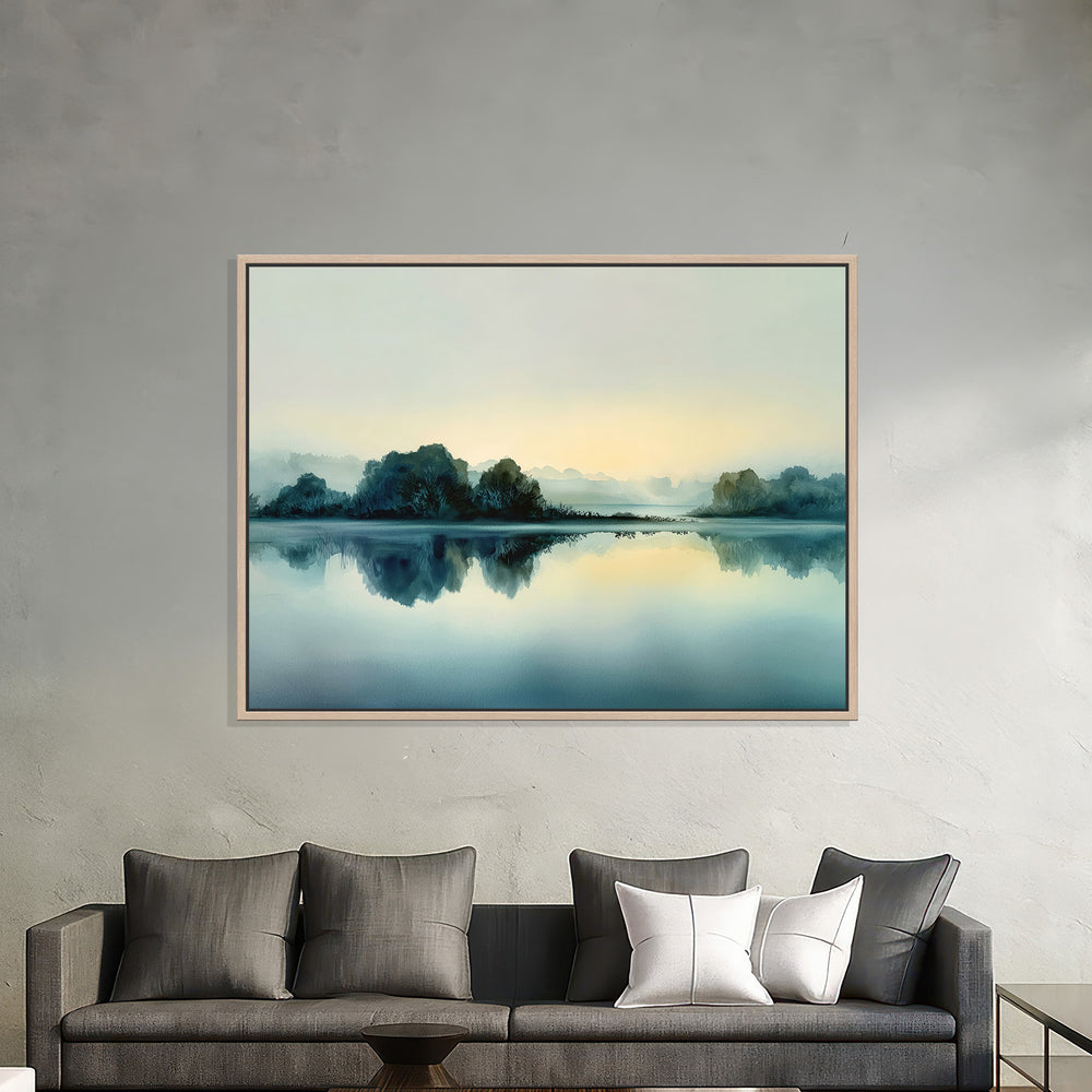 Lake Scene at Dusk