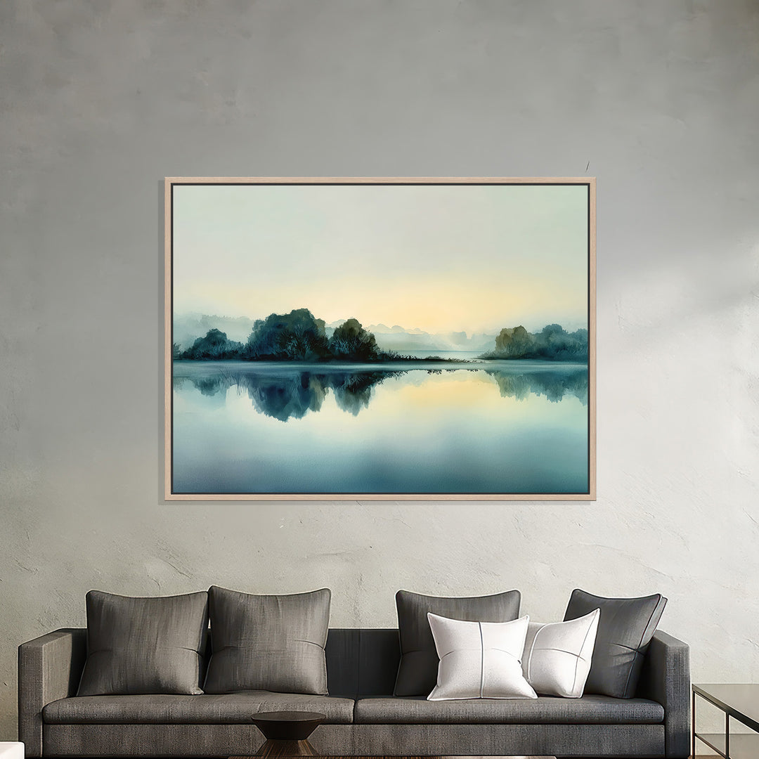 Lake Scene at Dusk