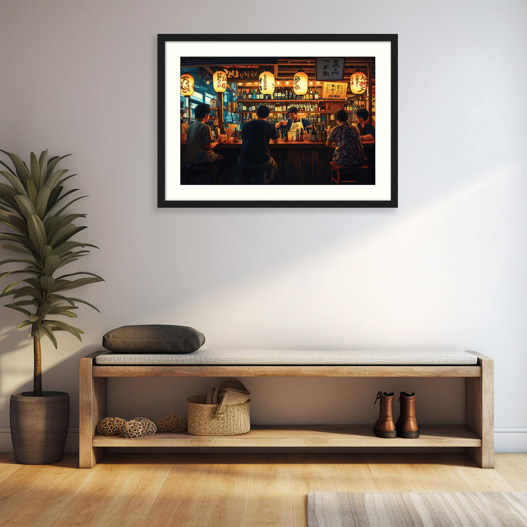Japanese Izakaya Wall Art Print