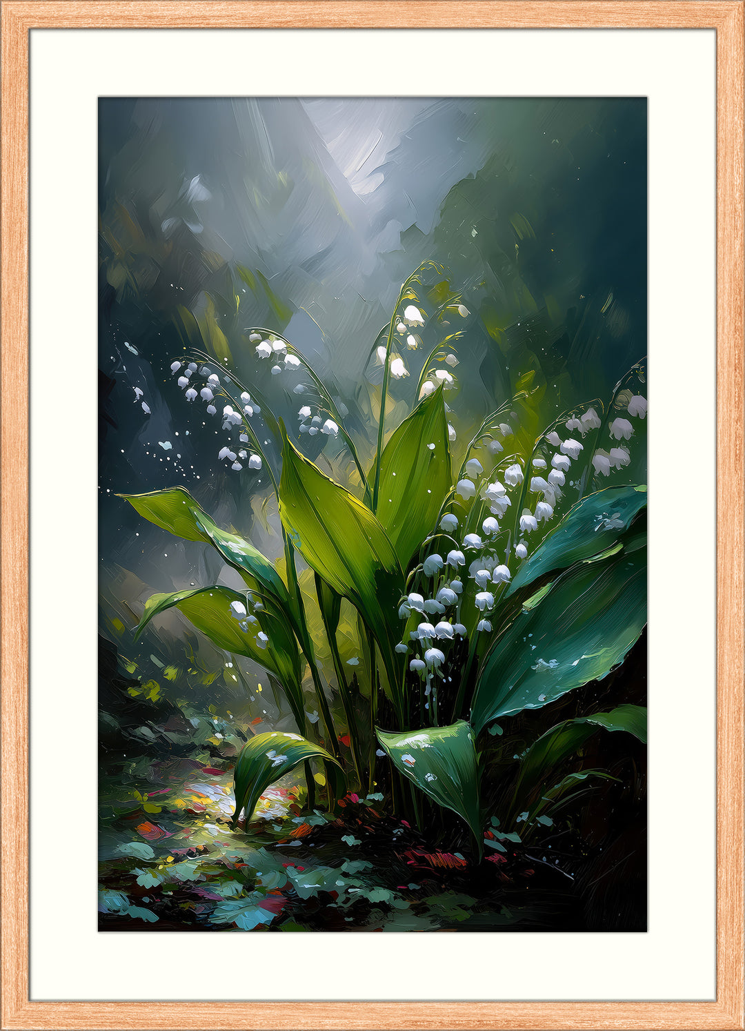 Lily of the Valley Wall Art Print