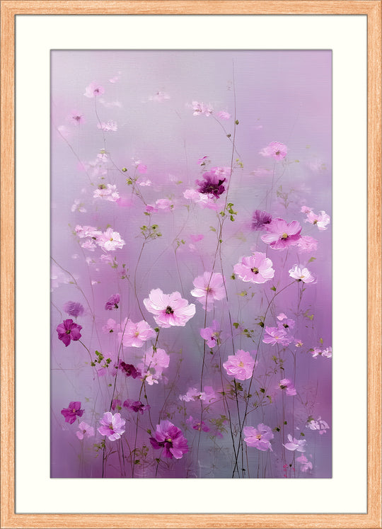 Pink Floral Art Print