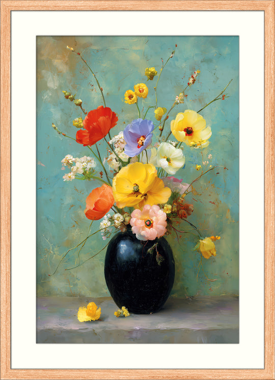 Floral Vase Art Print