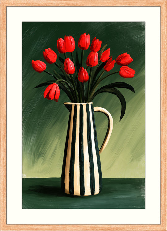 Red Tulips Art Print