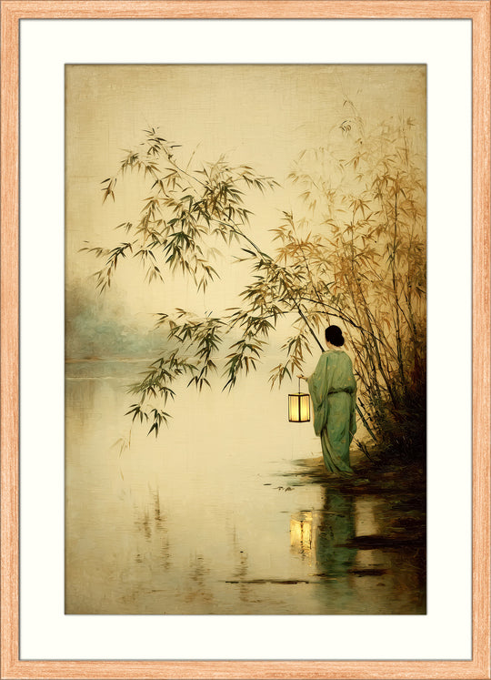 Japanese Bamboo Art Print