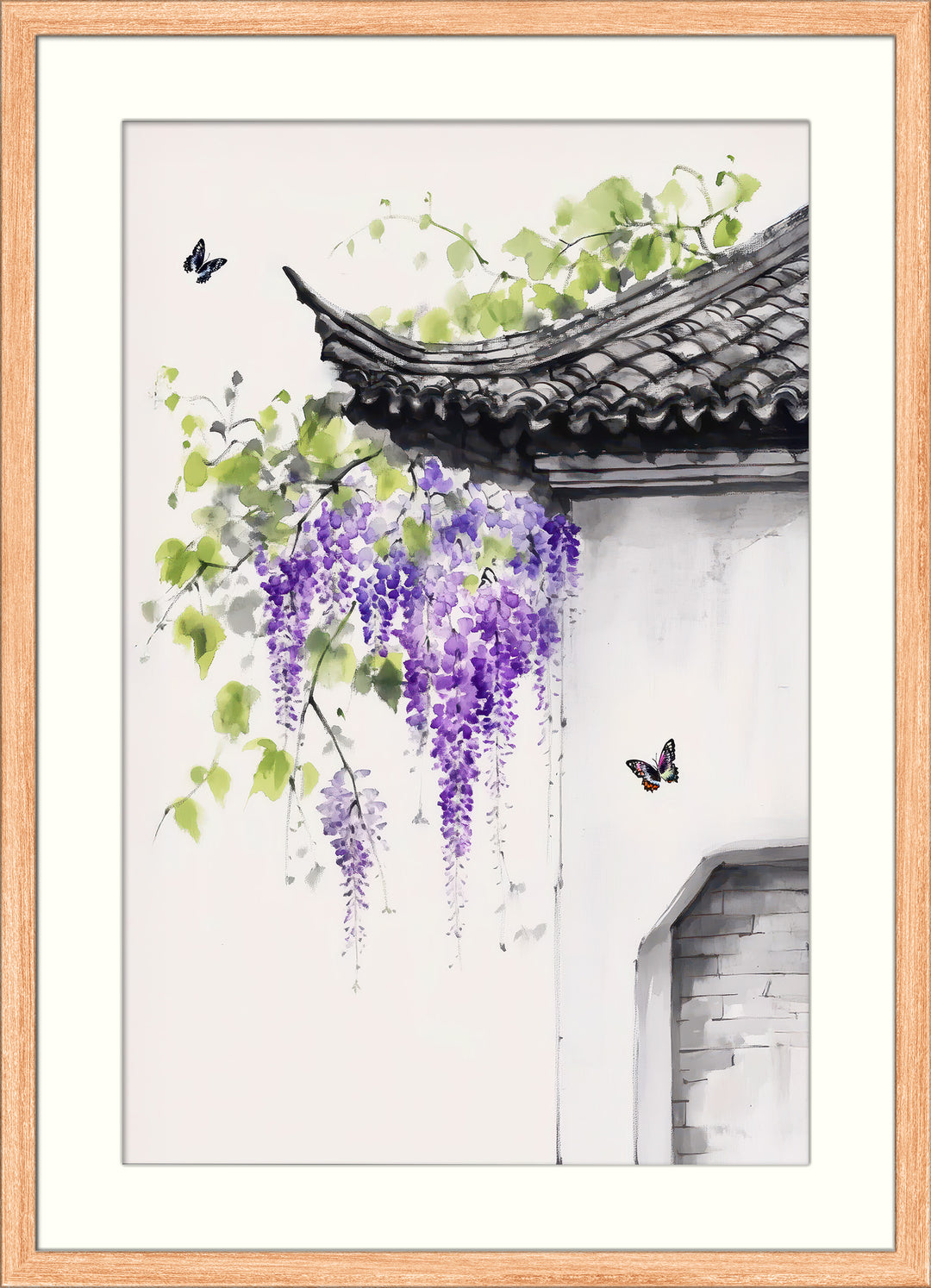 Wisteria Wall Art Print