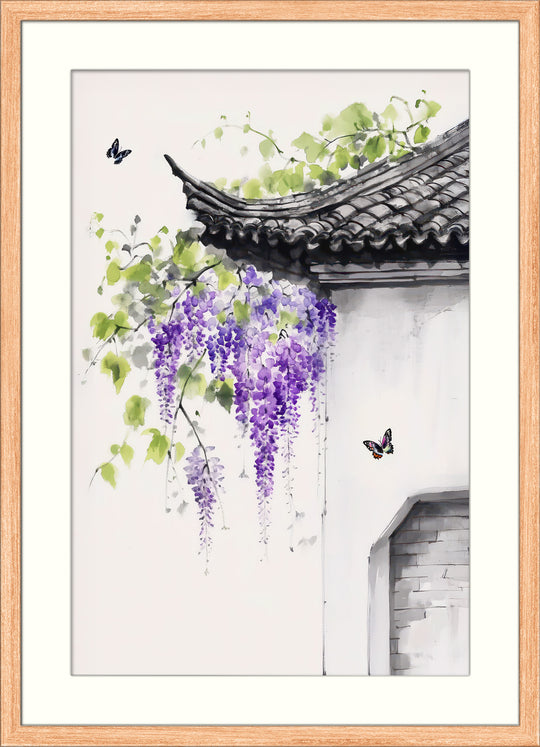 Wisteria Wall Art Print