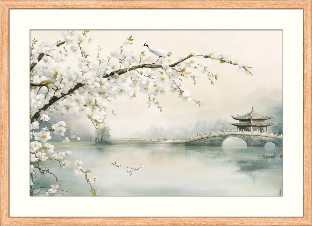 Cherry Blossom Lake