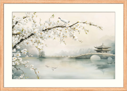 Cherry Blossom Lake