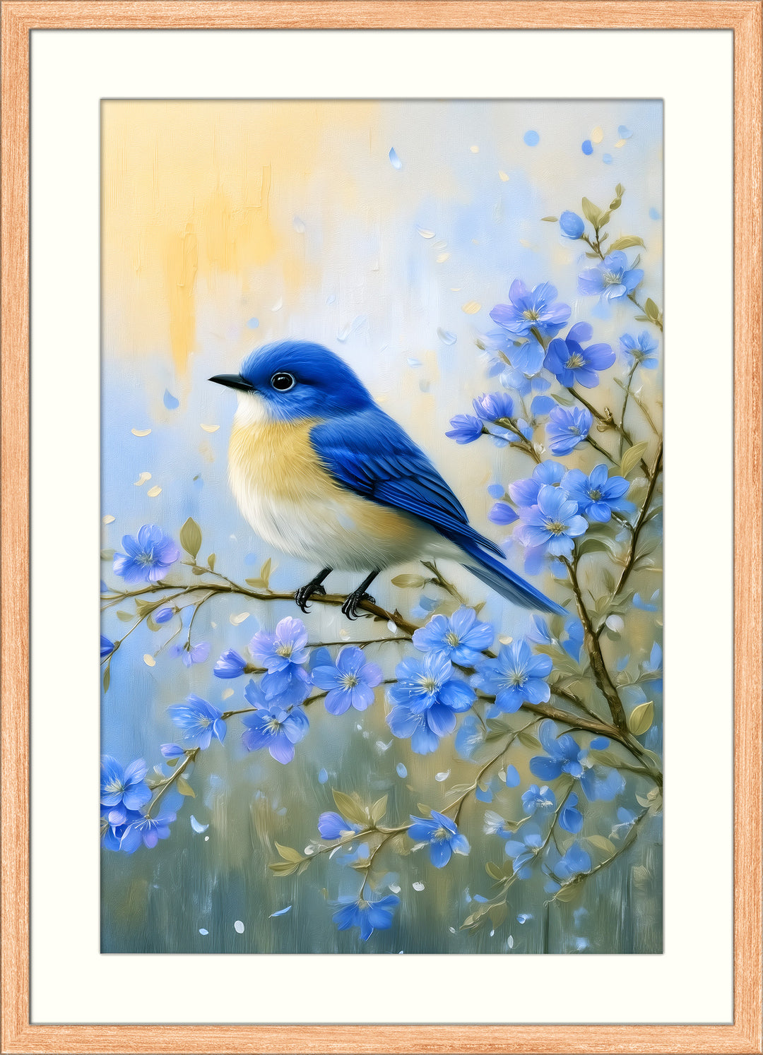 Blue Bird Art Print