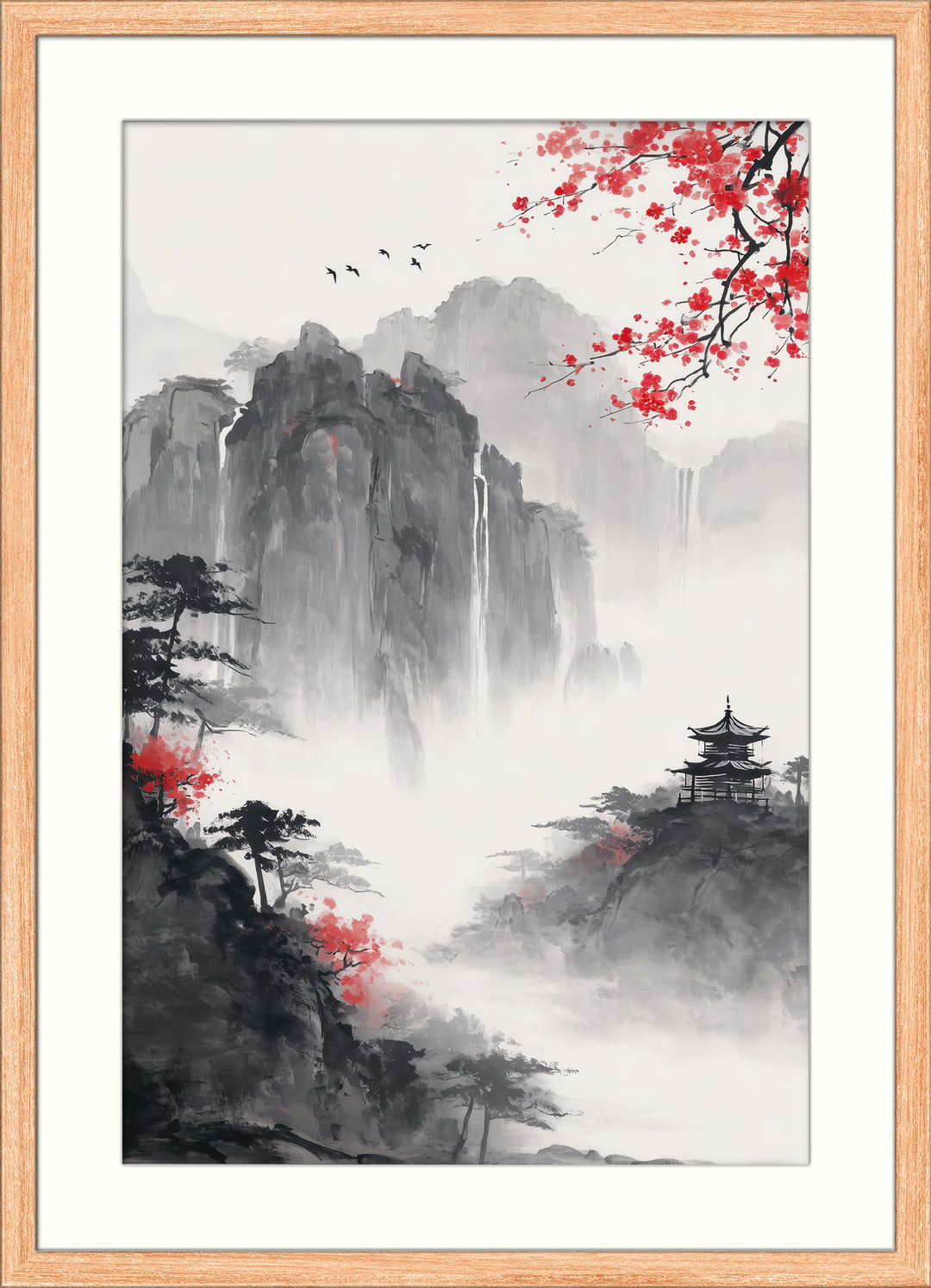 Mountain Waterfall