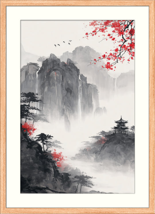 Mountain Waterfall