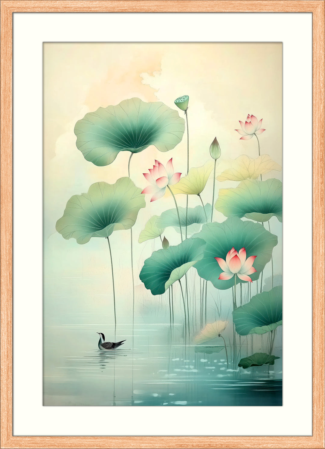 Lotus Flower Wall Art