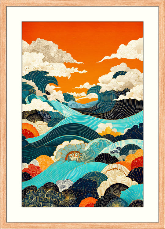 Japanese Wave Art Print