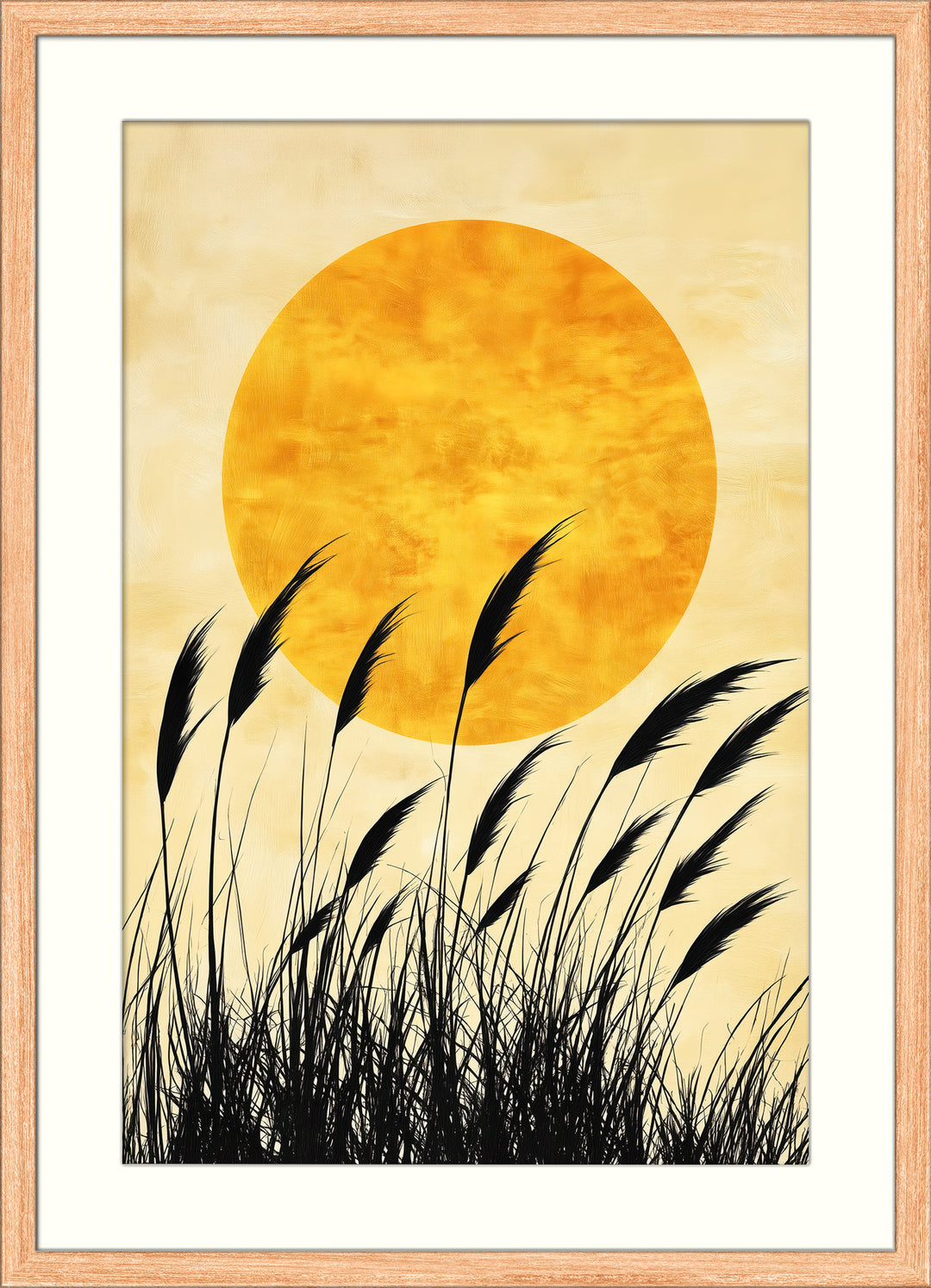 Golden Sun Art Print