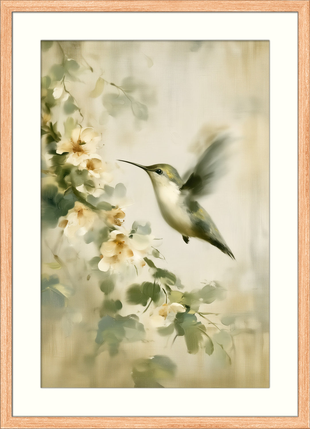 Cream Flower Wall Art