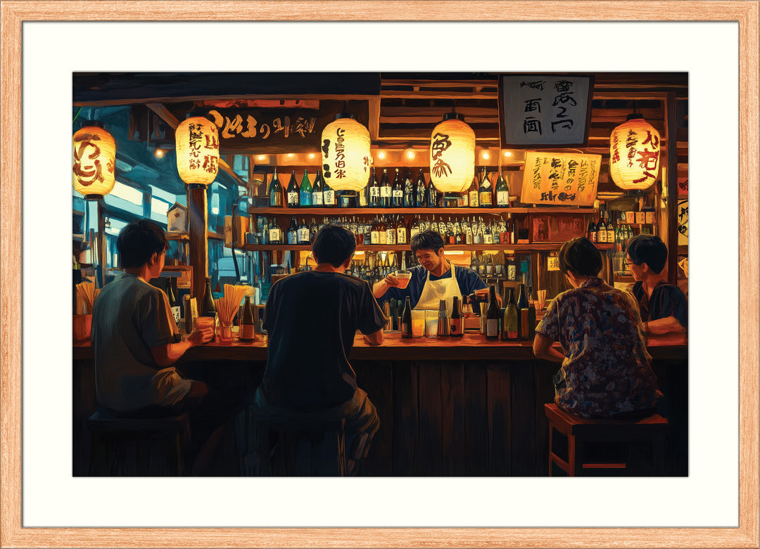Japanese Izakaya Wall Art Print