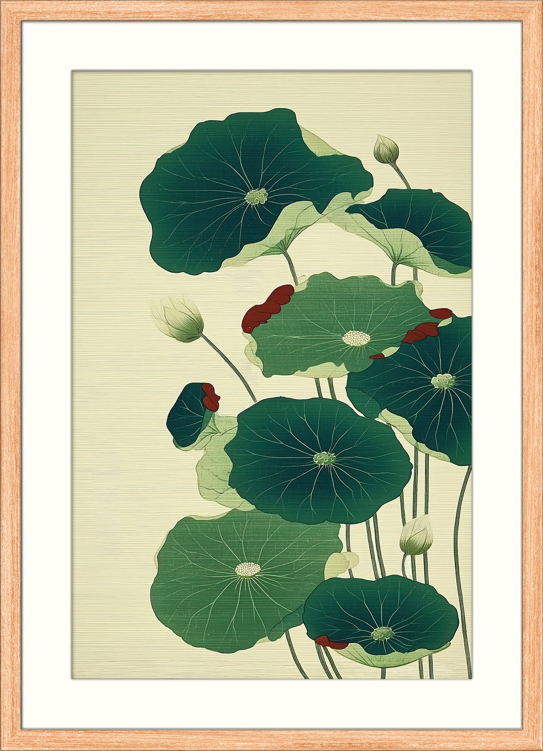 Lotus Leaf Art Print