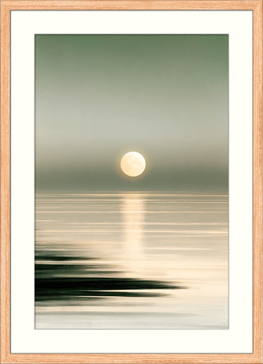 Moonlit Ocean Art Print